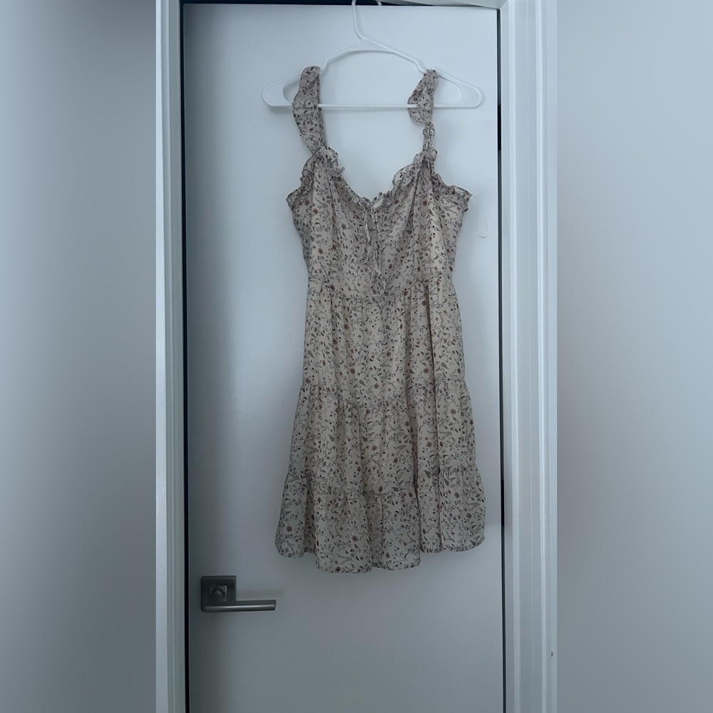 Floral Cream Women's Top